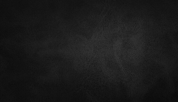 dark black leather texture closeup with detailed background. black abstract uneven grunge background texture of interior classic chamois leather fabric. 