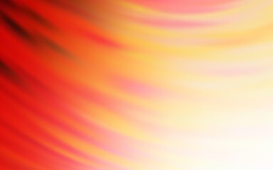 Light Orange vector layout with wry lines. A sample with colorful lines, shapes. Abstract style for your business design.