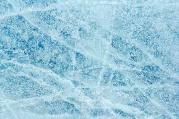 Ice frozen winter textured cold blue north background - 399305875