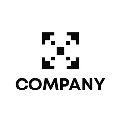 Obraz premium pixel logo