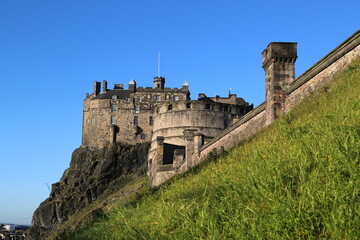 Fototapeta premium View of Edinburgh Castle, Scotland