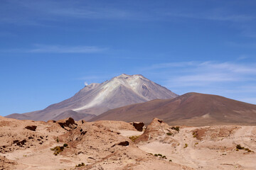 Bolivie Fumerolle volcanique
