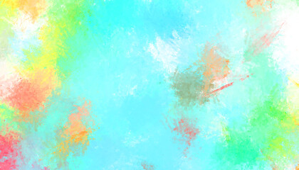 Brushed Painted Abstract Background. Brush stroked painting. Strokes of paint. 2D Illustration.