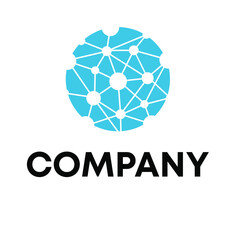 Fototapeta premium circuit board logo