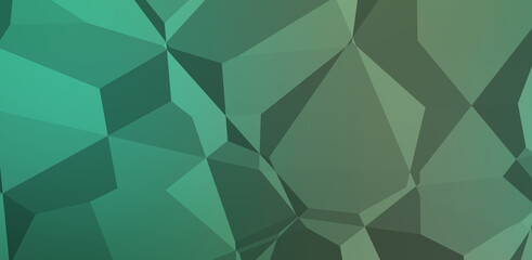 Polygonal background. Colorful wallpaper with geometric design. Digital 3d illustration.