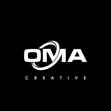 OMA Letter Initial Logo Design Template Vector Illustration