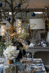 Christmas Decorations in London apartment