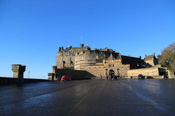 Fototapeta premium View of Edinburgh Castle, Scotland