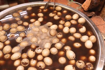 Taiwan black tea eggs