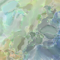 Contemporary art. Colorful texture of hand made artwork. Modern painting. Watercolor strokes on surface. Artistic background image. Abstract painting on canvas. Brushstrokes.