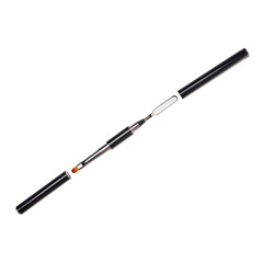 detail shot nail paint brush isolated. manicure and pedicure equipment