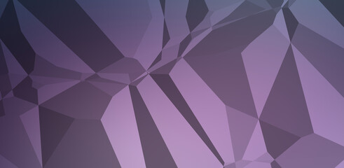 Obraz premium Polygonal background. Colorful wallpaper with geometric design. Digital 3d illustration.