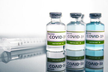 vaccine coronavirus, concept of fight covid-19, medical, Antiviral vaccine