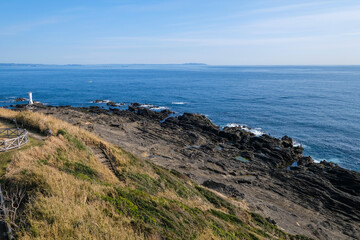 神奈川県城ヶ島の岩場