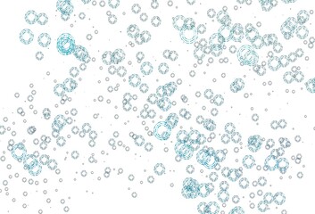 Light BLUE vector texture with disks.