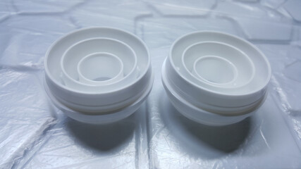 Medical plastic products. Made from injection molding machines in the factory.