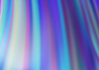 Light BLUE vector template with bent lines.