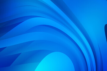 Abstract background with colorful gradient. Vibrant graphic wallpaper with stripes design. Fluid 2D illustration of modern movement.