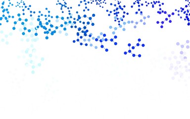 Light Pink, Blue vector texture with artificial intelligence concept.