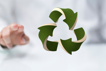 Recycle business digital. eco