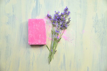lavender and soap
