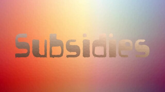 Subsidies Fade Technological Tessellation Looping Animated Polygons