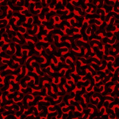 Vector hand drawn purifier fish skin seamless pattern