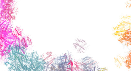 Brushed Painted Abstract Background. Brush stroked painting. Strokes of paint. 2D Illustration.