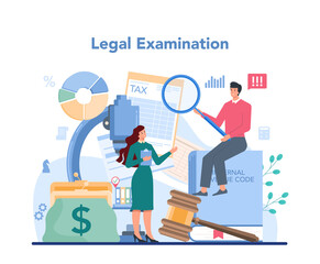 Tax consultant concept. Idea of accounting and payment.