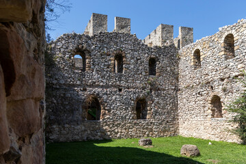 Medieval Buildings at Manasija monastery, Serbia