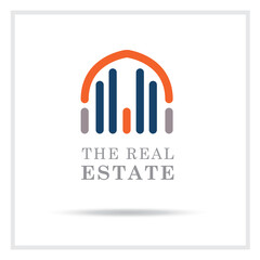 Real Estate Logo | Home Property Logo | Residence Building Logo