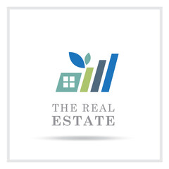 Real Estate Logo | Home Property Logo | Residence Building Logo