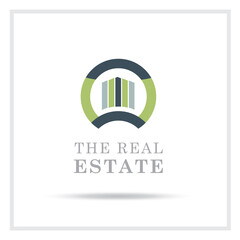 Real Estate Logo | Home Property Logo | Residence Building Logo