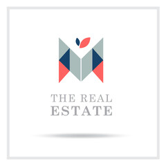 Real Estate Logo | Home Property Logo | Residence Building Logo