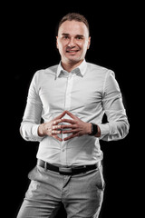 Portrait of a handsome man