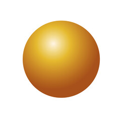 happy merry christmas golden ball decorative icon