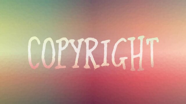 Copyright fade interesting tessellation looping pulsing polygons