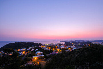 披露山公園からの夜景