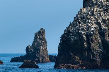 Naklejka premium Anacapa Island, Channel Islands National Park, California, Usa, America