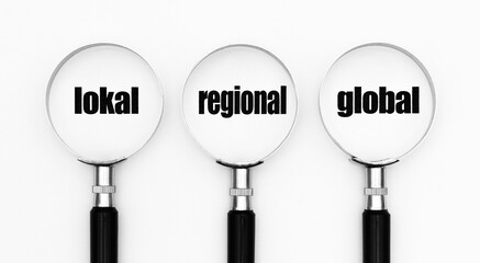 Lokal regional oder global?