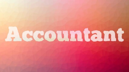 Accountant appearing weird tessellating looping pulsing polygons