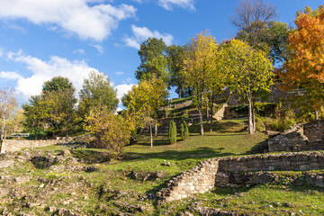 Fototapeta na wymiar medieval stronghold Tsarevets, Veliko Tarnovo, Bulgaria