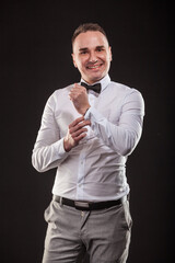 Portrait of a handsome man