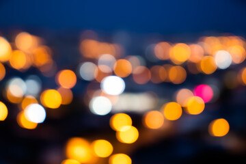 Bokeh Background Blurred Defocused Wallpaper Night