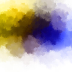 Brushed Painted Abstract Background. Brush stroked painting. Artistic vibrant and colorful wallpaper..