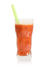 Fresh fruits and berries smoothie juice