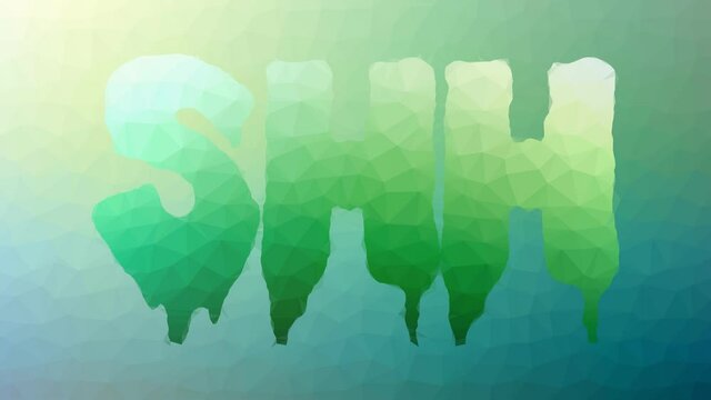 Shh Appearing Modern Tessellating Looping Pulsing Polygons