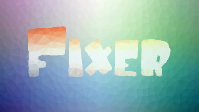 Fixer Fade Modern Tessellating Looping Animated Triangles