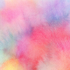 Colorful watercolor background. Hand drown texture