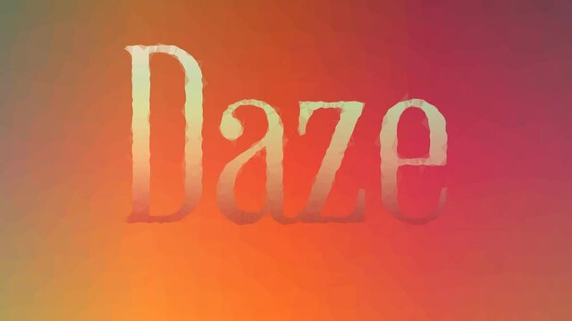 Daze Dissolving Techno Tessellation Looping Pulsing Triangles